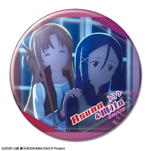 『ソードアート・オンライン -プログレッシブ- 星なき夜のアリア』缶バッジ Ver.2 デザイン21(アスナ&ミト)【202508再販】